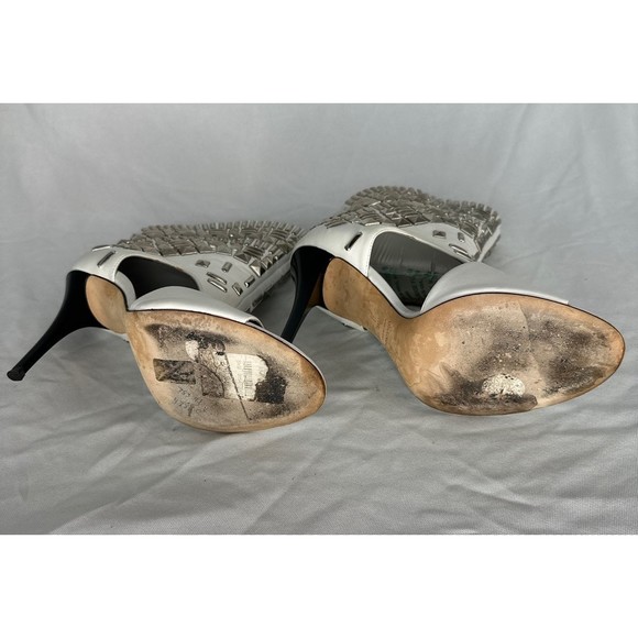 Giuseppe Zanotti Studded Cut out Booties - Picture 7 of 9